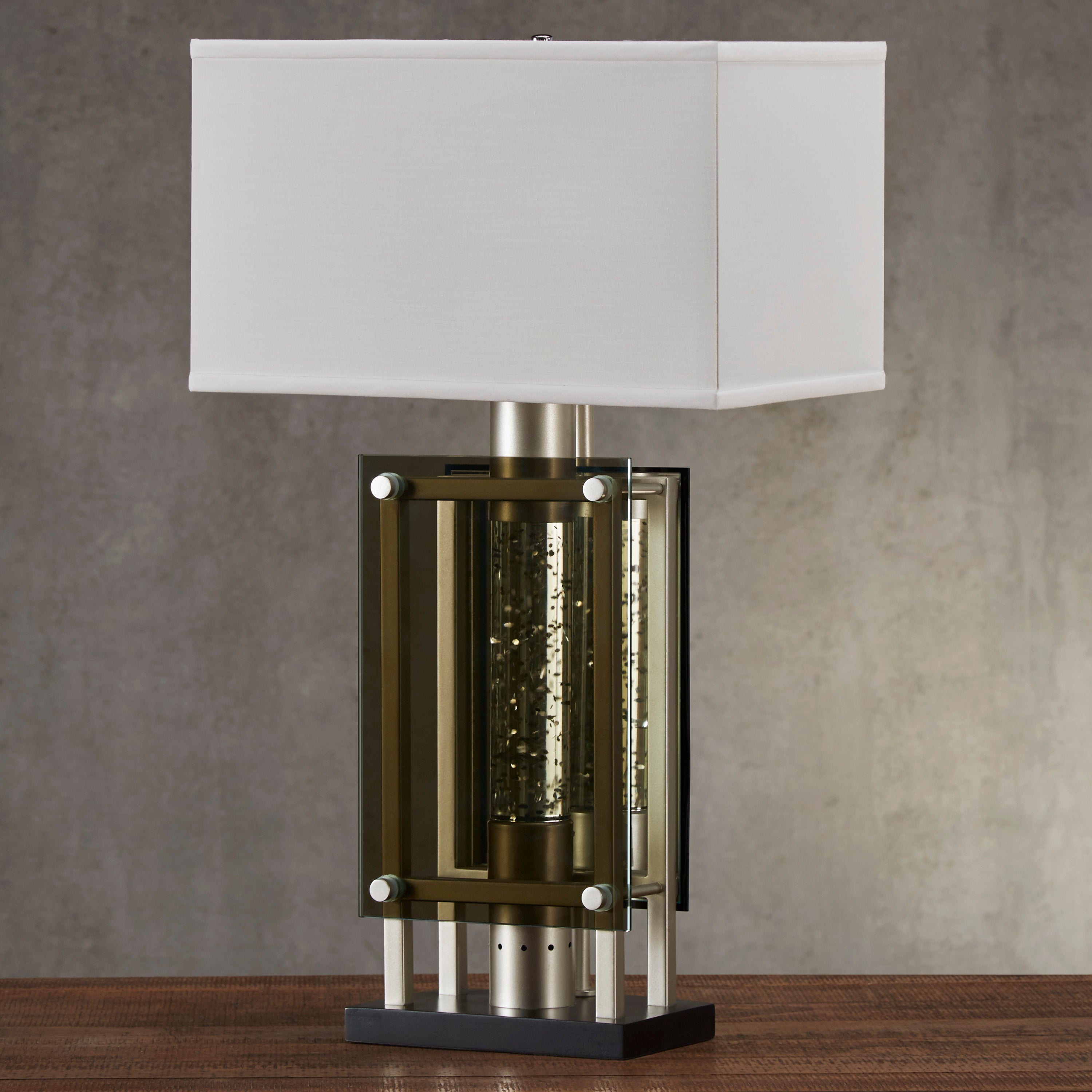 Aura Table Lamp, 16" W