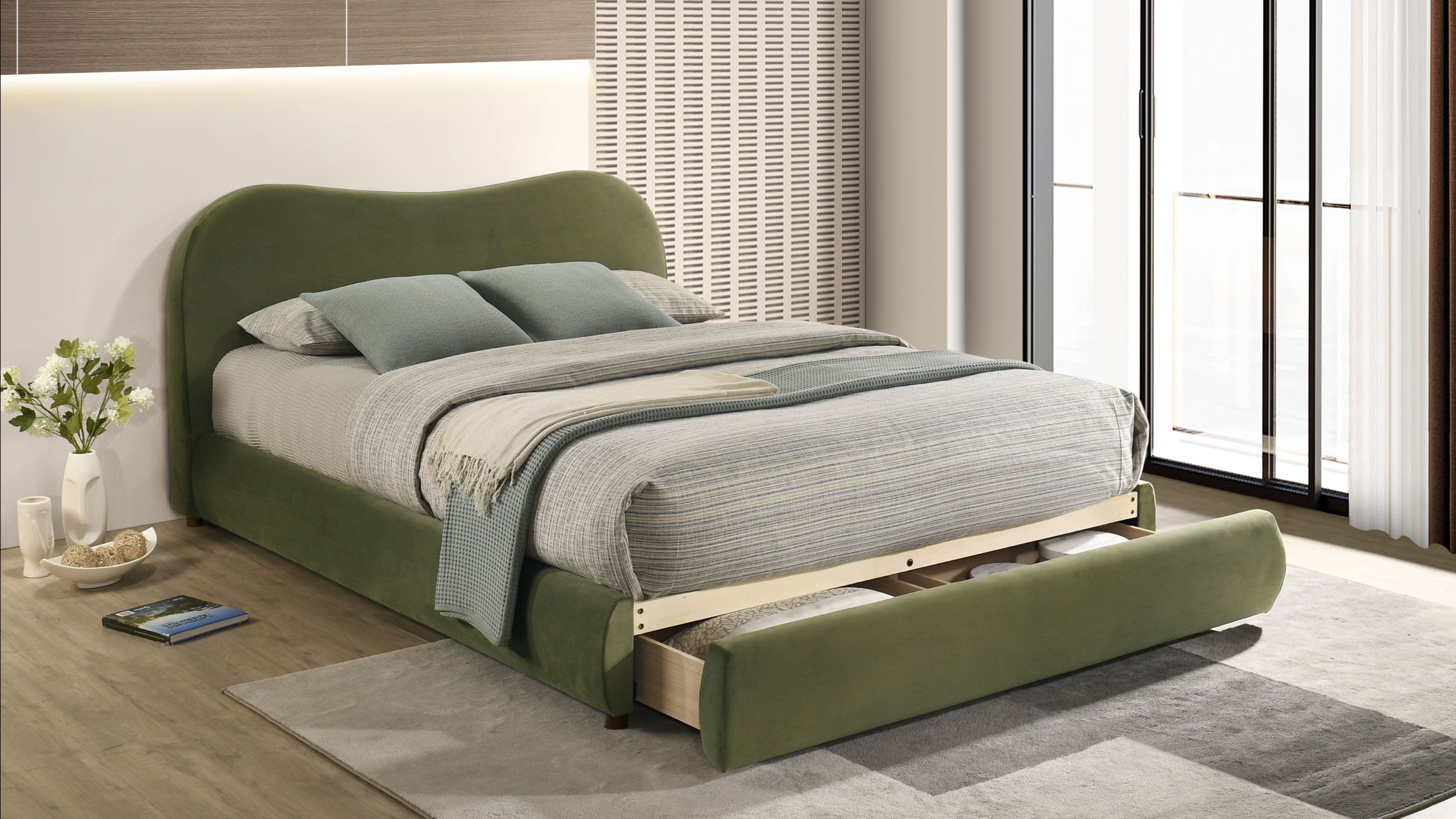 Grimsby Storage Bed Collection, 71.5 in L