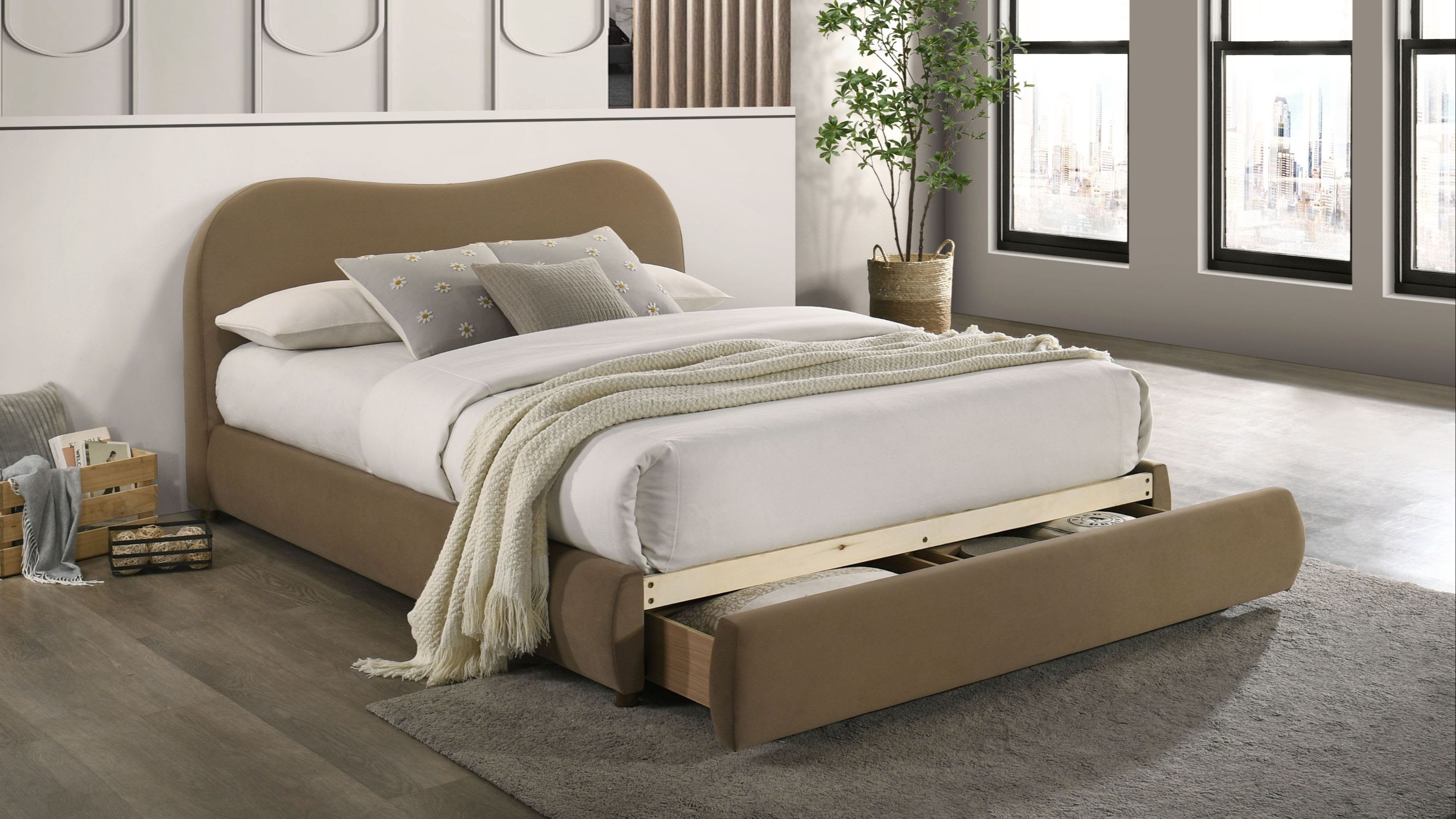 Grimsby Storage Bed Collection, 71.5 in L