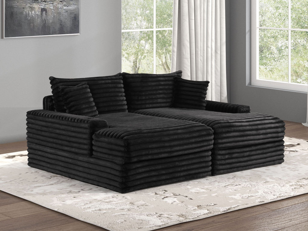 Tavedestrand Double Chaise Sofa Collection, 94" W