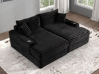 Tavedestrand Double Chaise Sofa Collection, 94" W